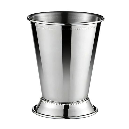 

Cocktail Glass Stainless Steel Julep Cups 400ml Reusable Southern-style Wine Glass Elegant Metal Drinkware for Home Bar срібний