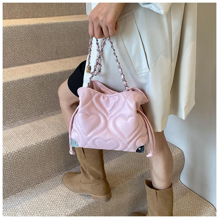 Eimerbeutel für Herbst- und Wintermode, Retro-Diamant, Nischen-einfache Wahl.