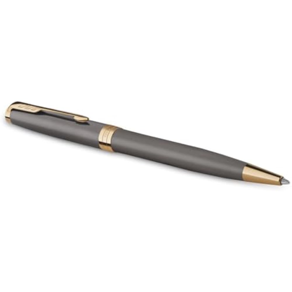 PARKER Parker Ballpoint Pen Sonnet Gray GT Medium Oily Type Gift Box Gift Present Luxury Regular ...