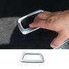 For BMW X1 F48 2016- Matte Silver Car Rear Tail Box Board Handle Frame Trim