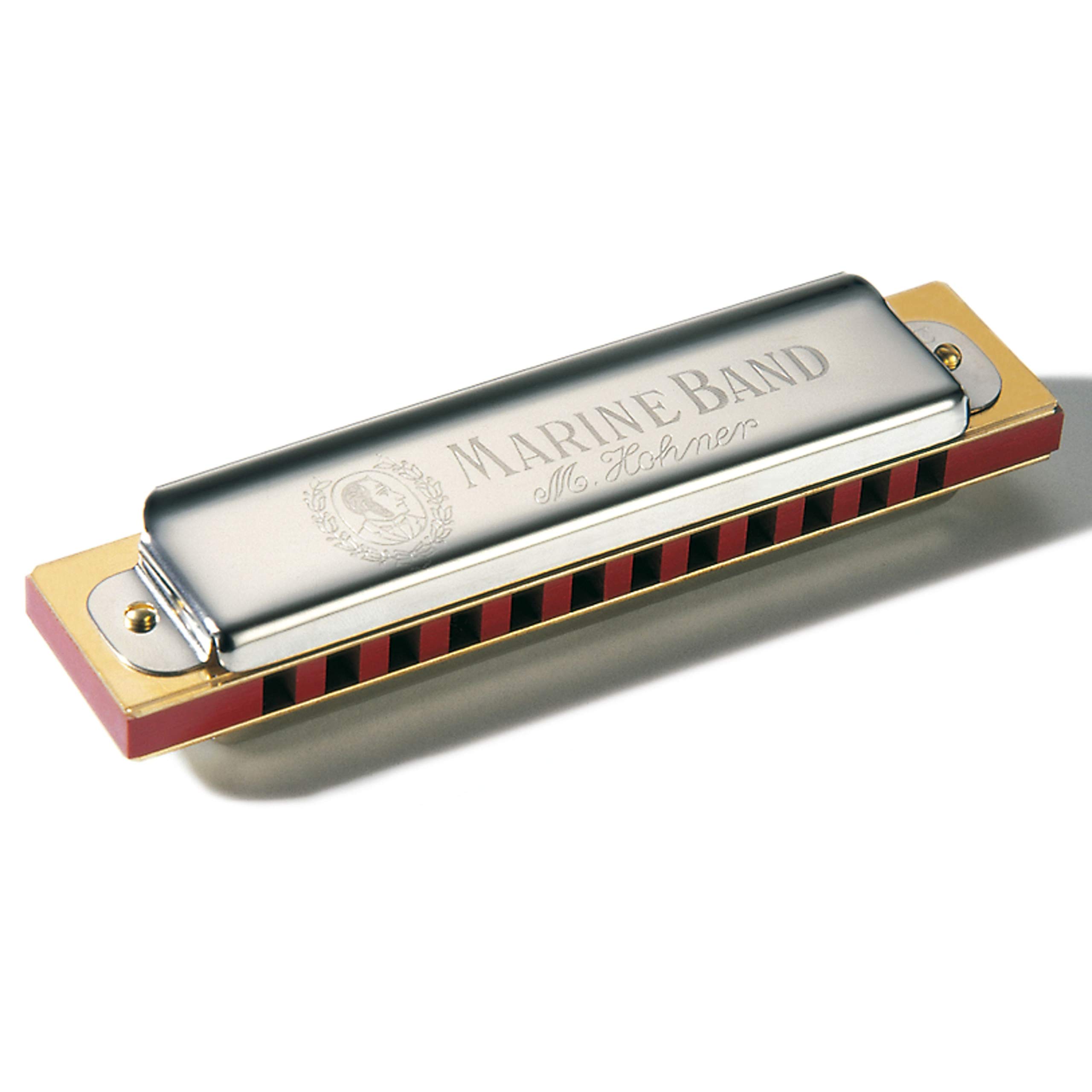 

Губная гармошка HOHNER Marine Band с 12 отверстиями 364/24 Low-C