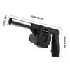 Handheld BBQ Fan Air Blower Large Air Flow Rechargeable BBQ Fan Variable Speed
