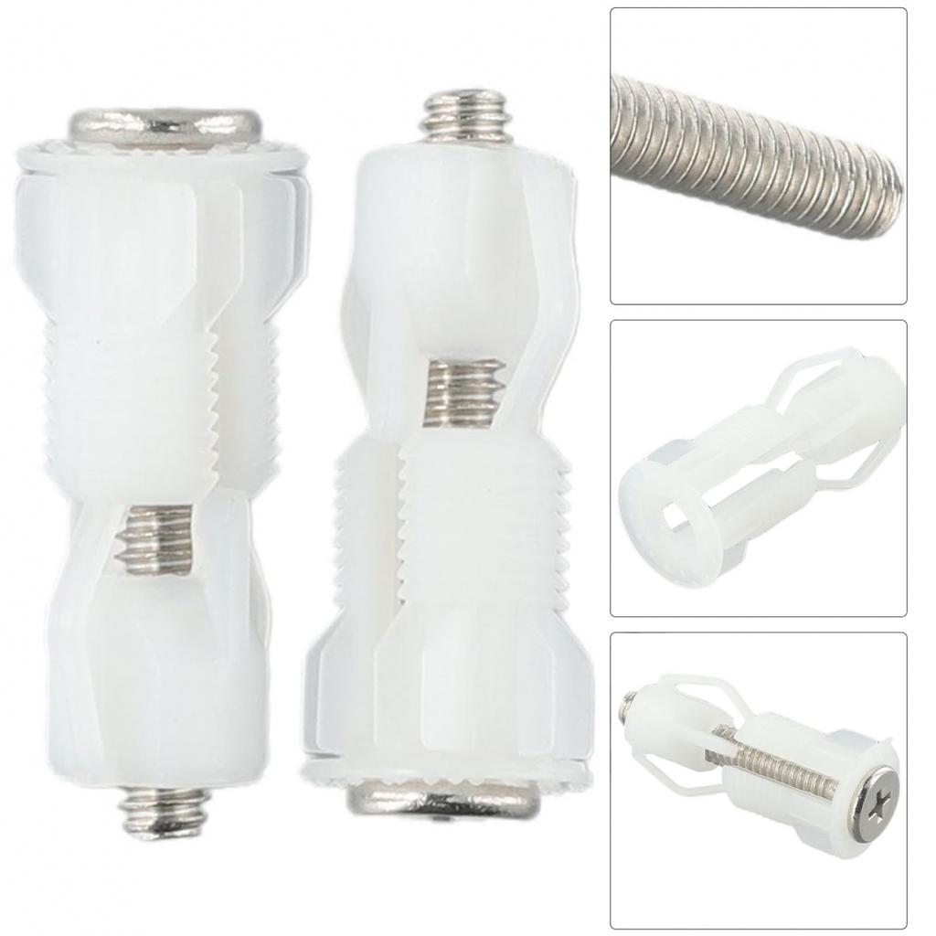 Toilet Toilet Seat Screws WC Seat Screw Kit Nut Cover