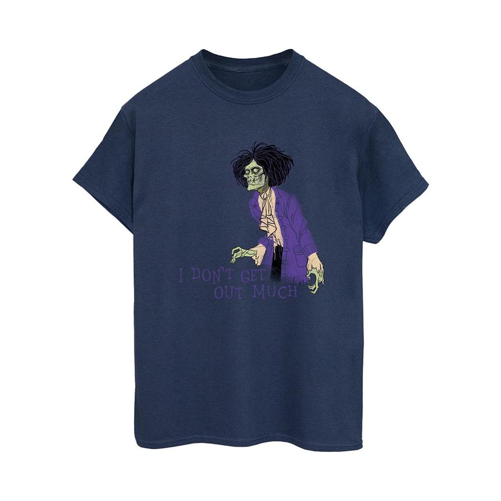 Disney Womens/Ladies Hocus Pocus DonÂ´t Get Out Much Cotton Boyfriend T-Shirt