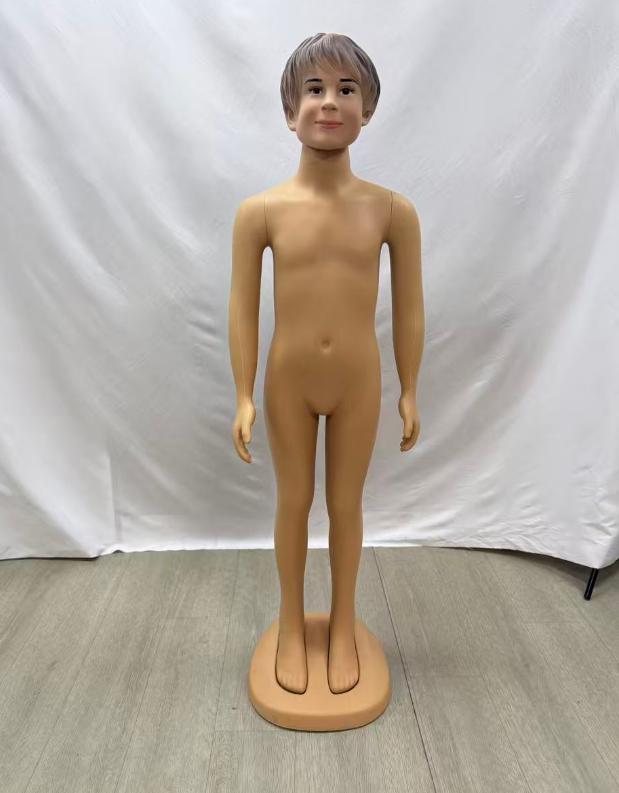 Cheap Plastic Full-Body Dress Form Mannequins with Standing Pose for Kids Clothing & Wig Display Boys & Girls Infants & Children Kid