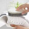 2Pcs Without Dead Corners Corner Brush Bendable Scrubber Cleaning Tool Tile Floor Cleaner  Bathroom