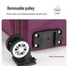 Sac de voyage à roulettes extensible XL avec roues à dégagement rapide pour étudiants