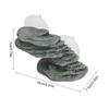 Resin Tortoise Climbing  Reptile Basking Rock Lifelike Corrosion Resistant Decorative Aquarium Ornament for Fish