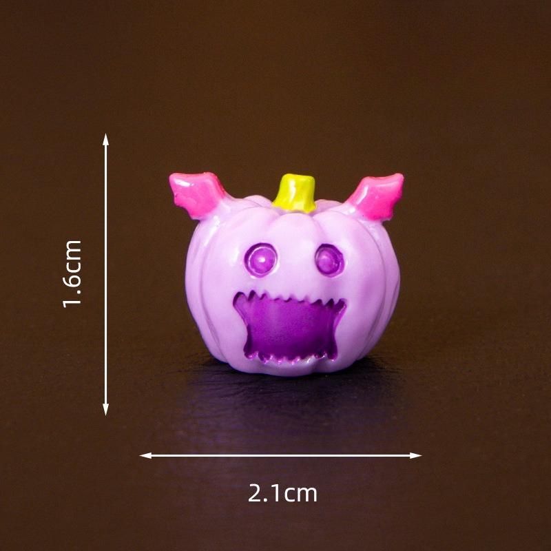 

Хэллоуин Тыква Микро-ландшафт Садоводство, Креативный Настольный Декор для Дома, Декоративные Изделия из Смолы фиолетовый