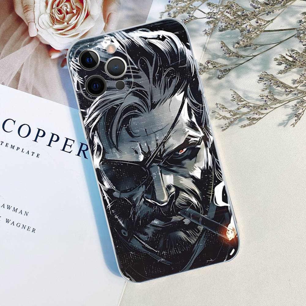 Popular Game M-Metal Classic G-Gear For IPhone 17 16 15 14 13 12 Mini 11 Pro Max Transparent Case