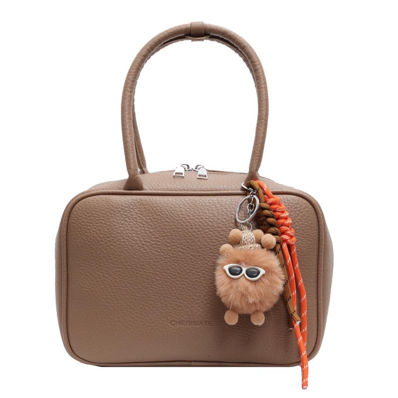 Autumn/Winter Large Capacity Niche Design Bowling Handbag - High Quality & Stylish