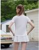 Women's Quick-Dry Sportswear Set: Summer Running, Yoga & Tennis Skirt