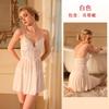 New Sexy Sexy Mesh Perspective Pajamas Lace Embroidery Suspender Pajamas Women's Clothing
