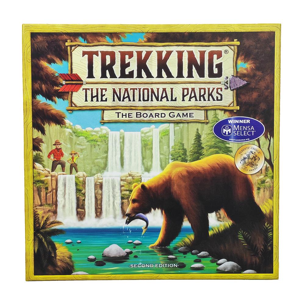 All English National Parks Trekking Strategy Board Game Cards