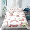 Dancing Girl Duvet Cover Ballet Girls Bedding Set Home Textile Bedclothes Soft Girly Comforter Cover Queen/King Size For Kids