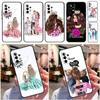 Baby Mother Brown Girl Family For Samsung Galaxy A15 A55 A35 A53 A33 A13 A36 A56 A26 A16 A22 A32 A52 A54 A34 A05 A06 Case