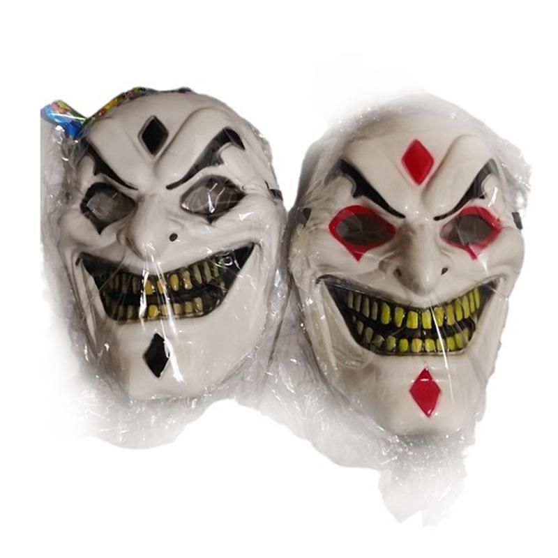 

Новая маска Джокера на все лицо, забавная маска с улыбающимся лицом и большими золотыми зубами, крутой головной убор для мальчика, реквизит для косплея на Хэллоуин красный