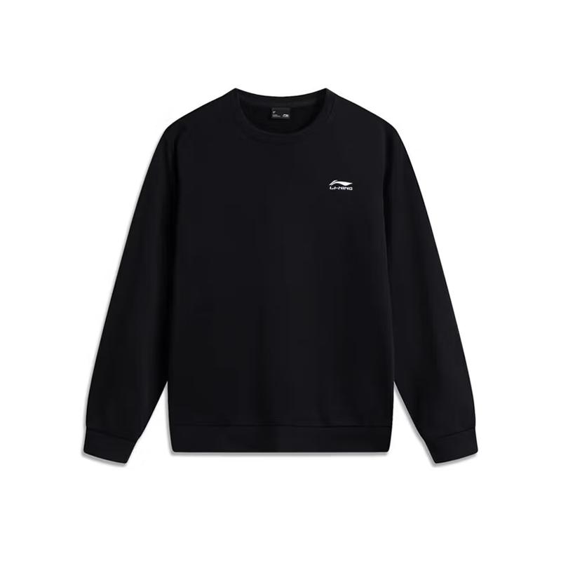 Li Ning Sweatshirts Men s Crew Neck Moderate Regular AWDVP63-2 S