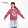 Girls' Cotton Casual Sweatshirt