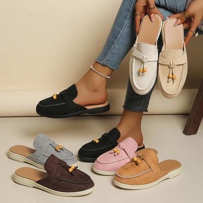 Mocassini Bassi Comodi E Alla Moda Con Frange Da Donna Sandali Casual Da Donna Taglia 9 Sandali Estivi Da Donna