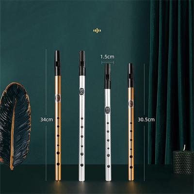 Nuovo strumento per flauto Irish Whistle Tin Whistle a 6 fori