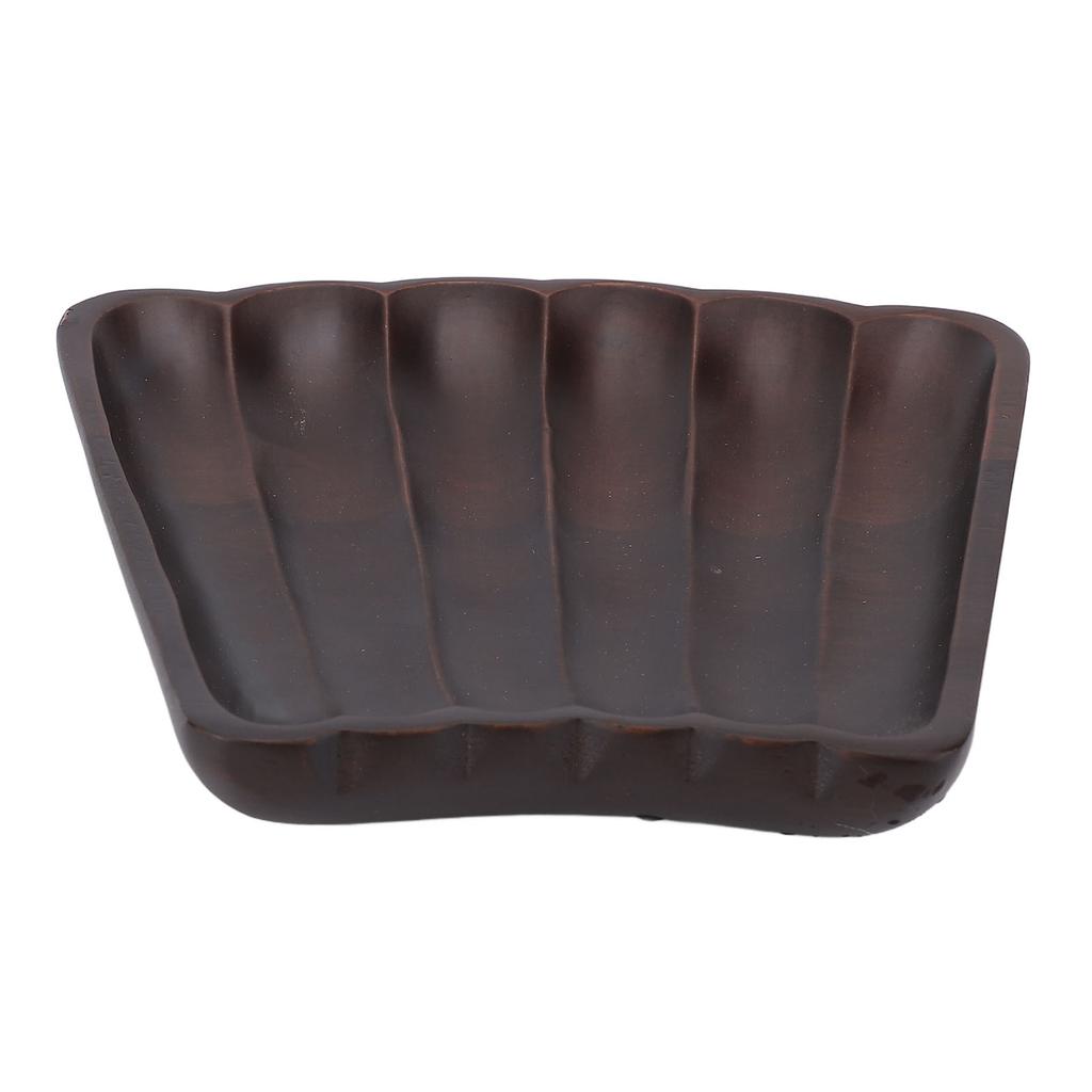 Wooden Irregular Fruit Plate Tray Vintage Style Multifunctional Food Platter Serving Tray for Home Hotel