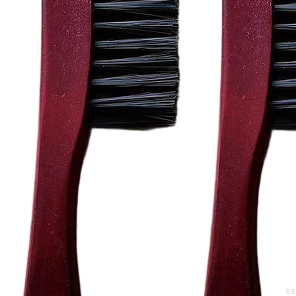 Pool Table Brush Billiards Rail Portable Practical Cleaning Tool Wooden Handle for Club