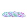 5mm Silicone Sports Bracelet: Candy Color & Letter Design Fashion Wristband