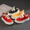 Children's Canvas Shoes, Spring and Autumn Styles, Unisex, Soft-soled, Non-slip, Trendy Skate Shoes, Breathable Casual Shoes for Babies, Slip-on