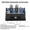 DC7V~100V 20A 50A Voltage Ammeter LED Digital Display High Precision Voltmeter Real Time Monitoring Electrical Instruments
