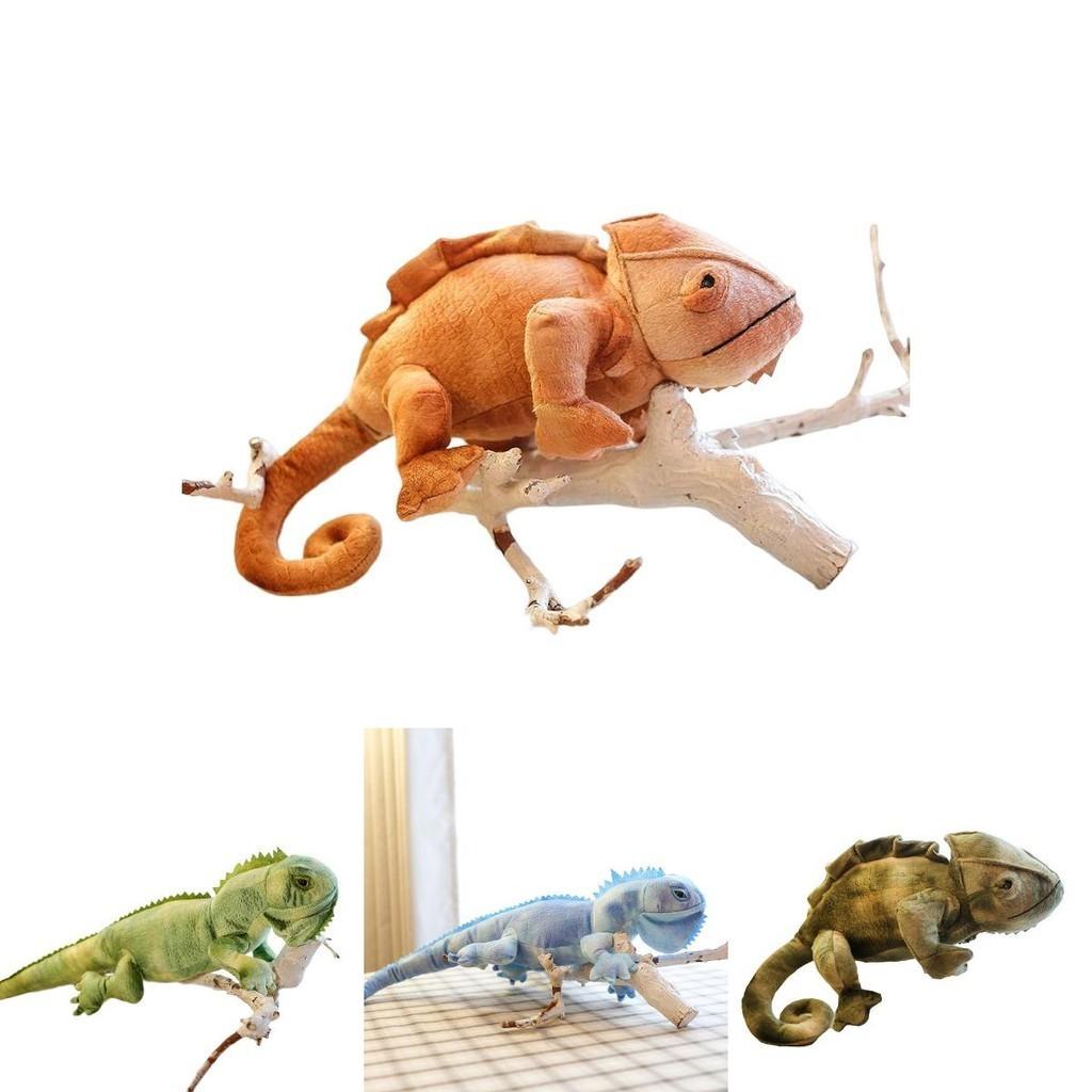 Realistic Lizard Plush Toy Super Soft Short Plush Material Color-changing Chameleon Doll Perfect Gift For Teens