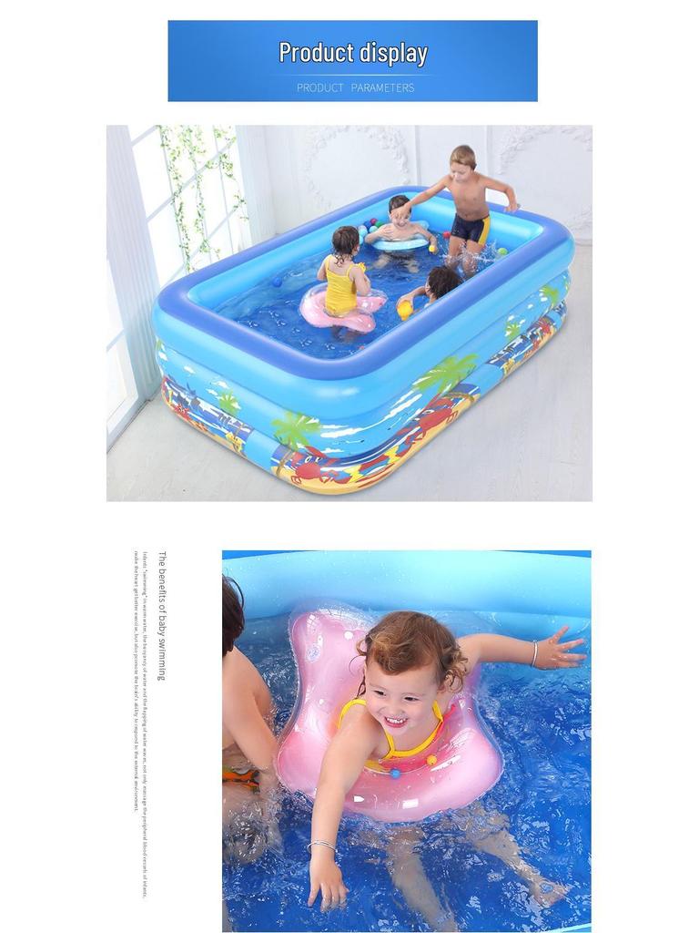Durable Inflatable PVC Swimming Pool for Children & Adults