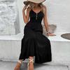 Skirt  Summer Women'S Long Dress Suspender Waist Dress