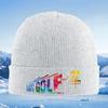 Disc Golf Basket Disc Colorful Design Unisex Women Unisex Knitted Hat Beanie Pullover Cap Winter Thermal Warm Christmas Outdoor Cyc