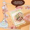 Mini Miniature Scene Sticker Book PET 3D Pocket Cabin Scene Stickers Tent Sticker Decoration  Gifts