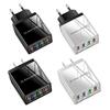 3A USB Charger 4 Ports Quick Charge 3.0 Mobile Phone Charger Adapter For EU/US Plug IPhone Samsung Xiaomi Wall Mobile Charger