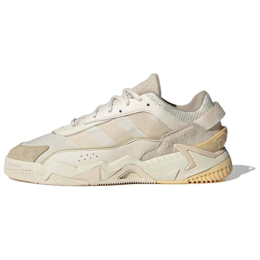 Adidas Originals Niteball 2.0 Classic Sports Comfortable Casual Shock Absorbing Durable Low Top Running Shoes Unisex Sneakers Beige JI2559