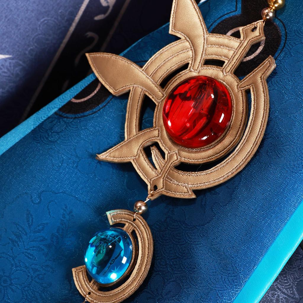 Honkai Star Rail Anaxa Cosplay Costume Wig Uniform Cloak Earrings Anaxagoras Grove of Epiphany Amphoreus Halloween for Women Men