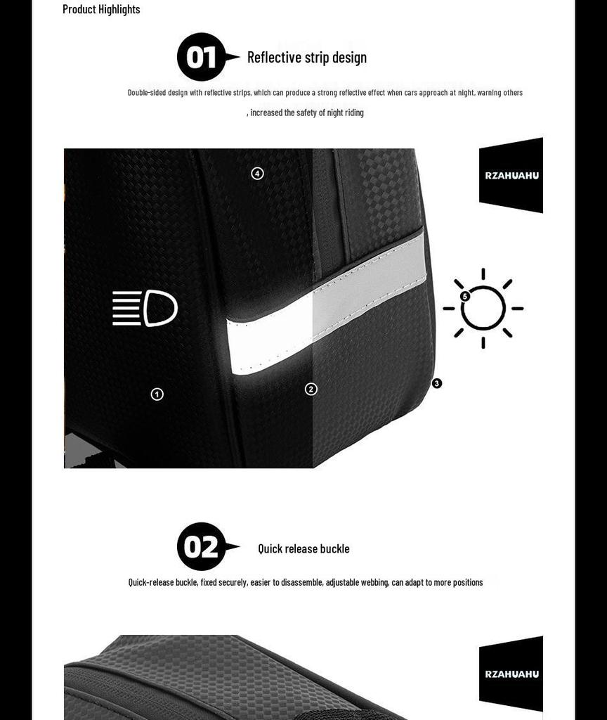 Waterproof Bicycle & Motorcycle Rear Rack Storage Pannier Bag