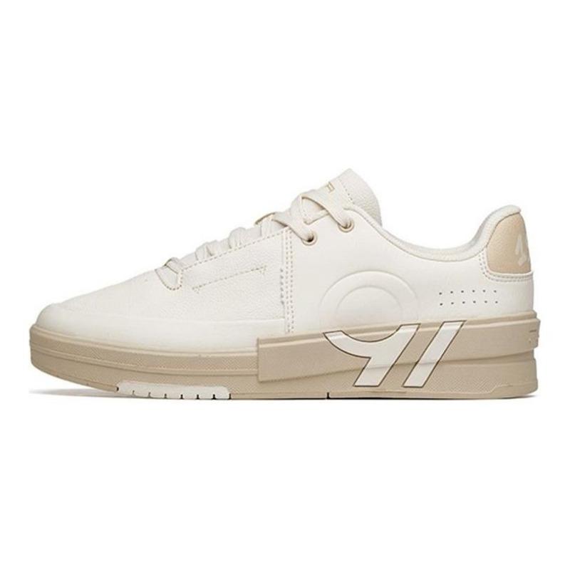 Anta AT91 men low-top skate shoes gray comfortable non-slip cushioned durable 912218002-1 42.5