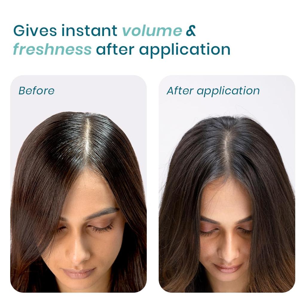 WishCare Air Powder Dry Shampoo 10gm Pack for Oily Hair Scalp Volume Boost Refresh Reset