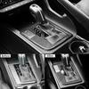 Carbon Fiber Style ABS Central Gear Shift Panel Cover Center Control Cover Trim Car Interior Parts Compatible with Hyundai Elantra N Line 2021-2025