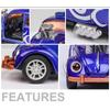 1/36 Scale Diecasts Toy Vehicles Beetle Modified Classic Car Model Car Alloy Pull Back Collection Toy Cars Model Gifts