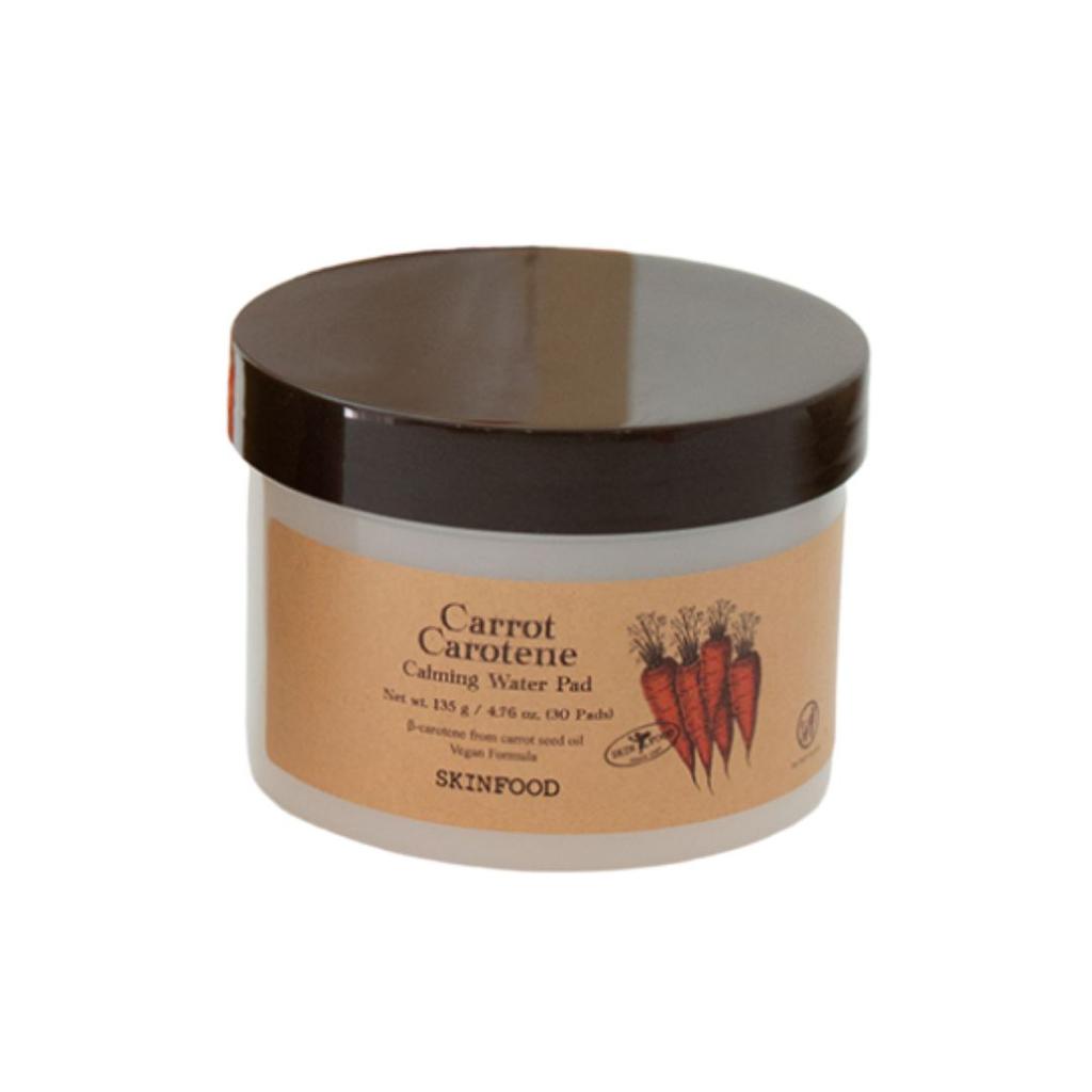 Skinfood Carrot Carotene Calming Water Pad 30 Sheets - MINI
