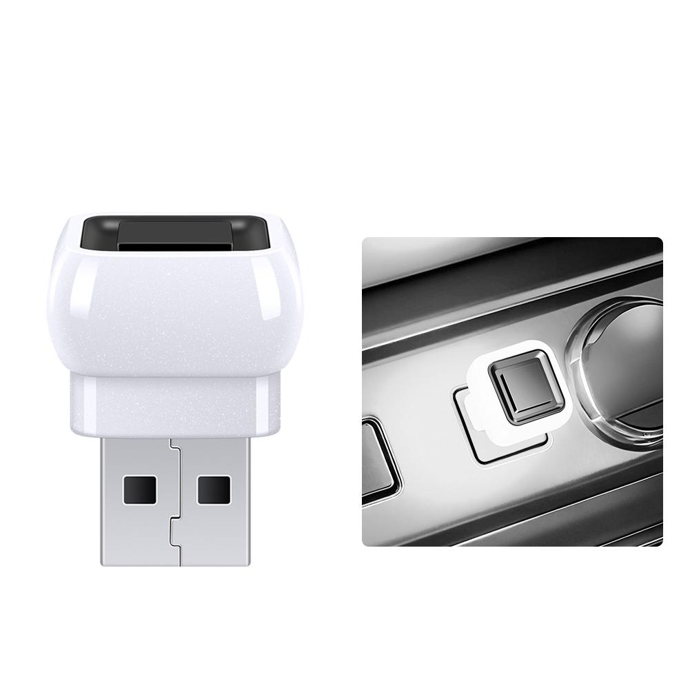 

5V автомобильная USB светодиодная лампа для подсветки салона, атмосферные лампы, портативный свет, Plug and Play, для внедорожников, грузовиков, фургонов, декоративная Square White