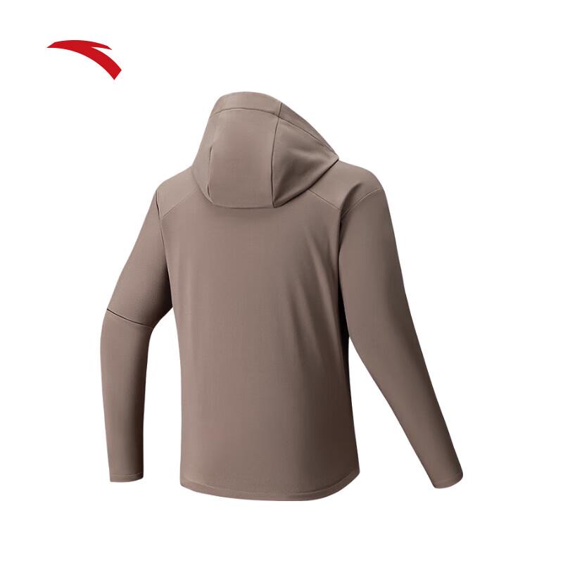 ANTA Men's Water-Repellent Fleece-Lined Hooded Sports Jacket