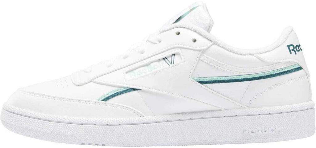 Vegan Reebok Club C 85 Sneakers Cloud White/Hint Mint/Midnight Pine