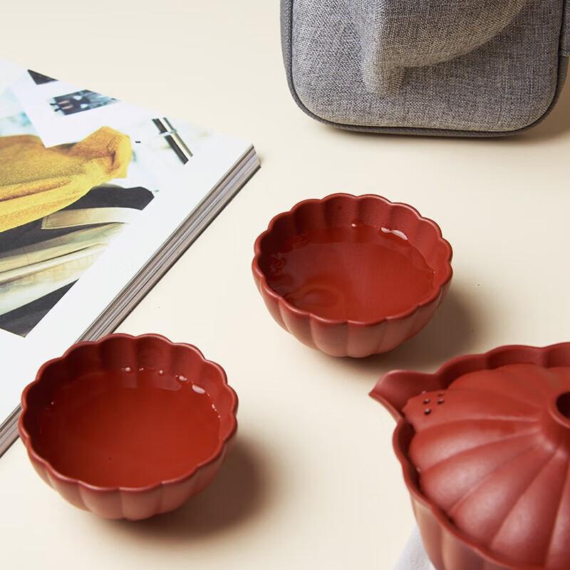 Qingpu Hall Zisha Portable Tea Set