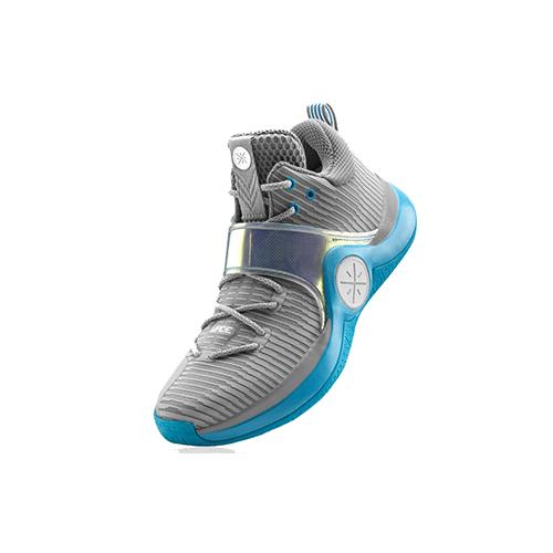 Li Ning WOW 6 Low top Basketball Shoes Men's White Blue ABAM089-81