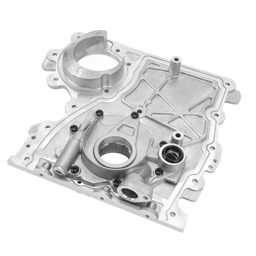Engine Timing Chain Cover with Oil Pump 12628565 Friction Reduction Efficient Wear Resistant Rugged Replacement for